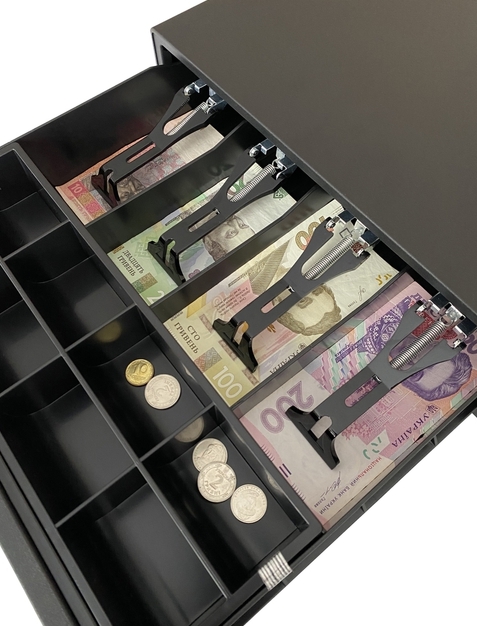Купить Денежный ящик E3336D Black 24В